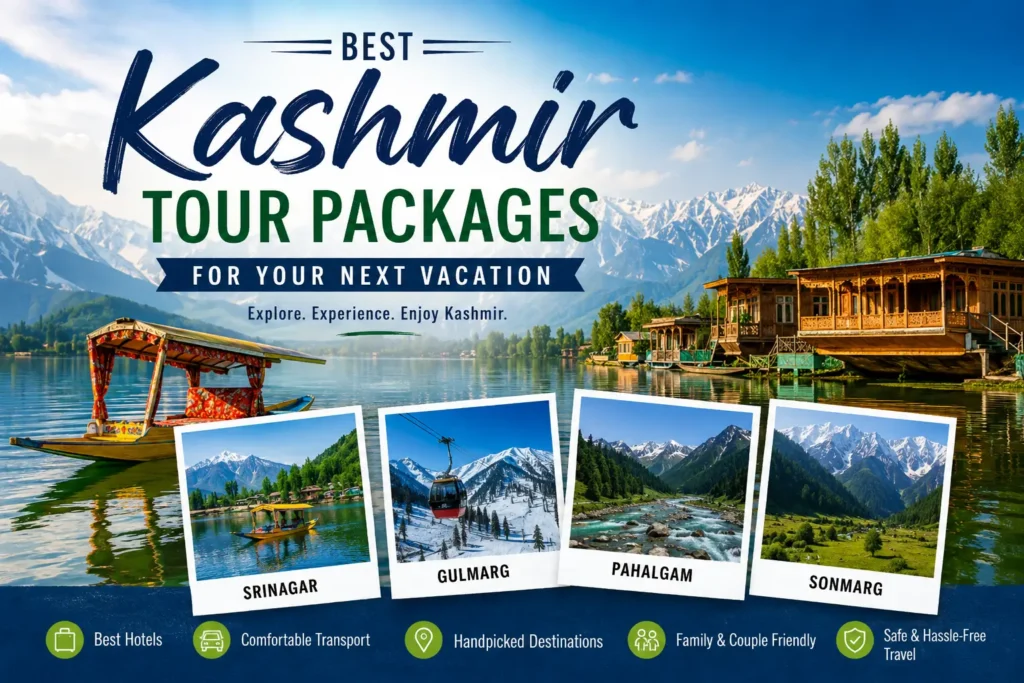 Featured image for Best Kashmir Tour Packages for Your Next Vacation