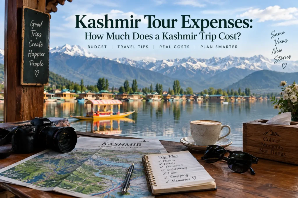 Kashmir Tour Expenses How Much Does a Kashmir Trip Cost