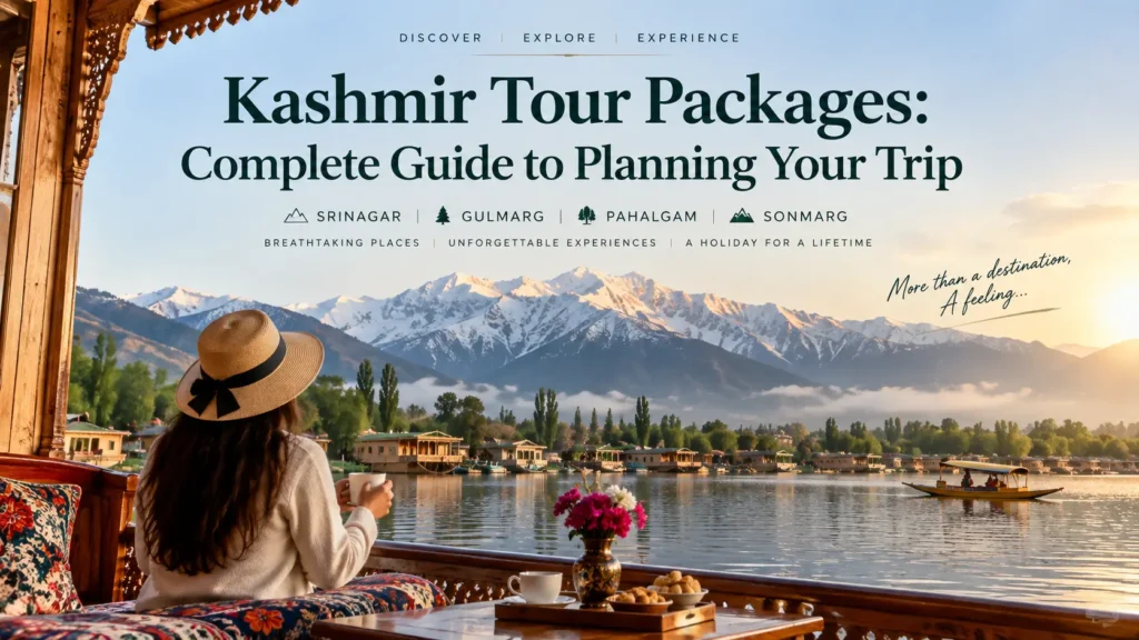 Kashmir Tour Packages Complete Guide to Planning Your Trip